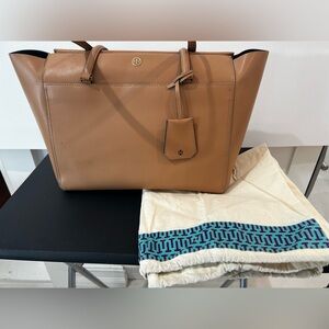 Tory Burch large zipper tote